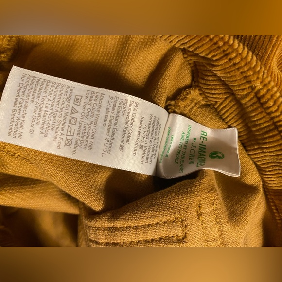 NWT J. Crew Goldenrod Corduroy Mini Skirt - Picture 8 of 10